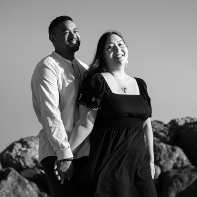 Portrait of Maryn and Shawn